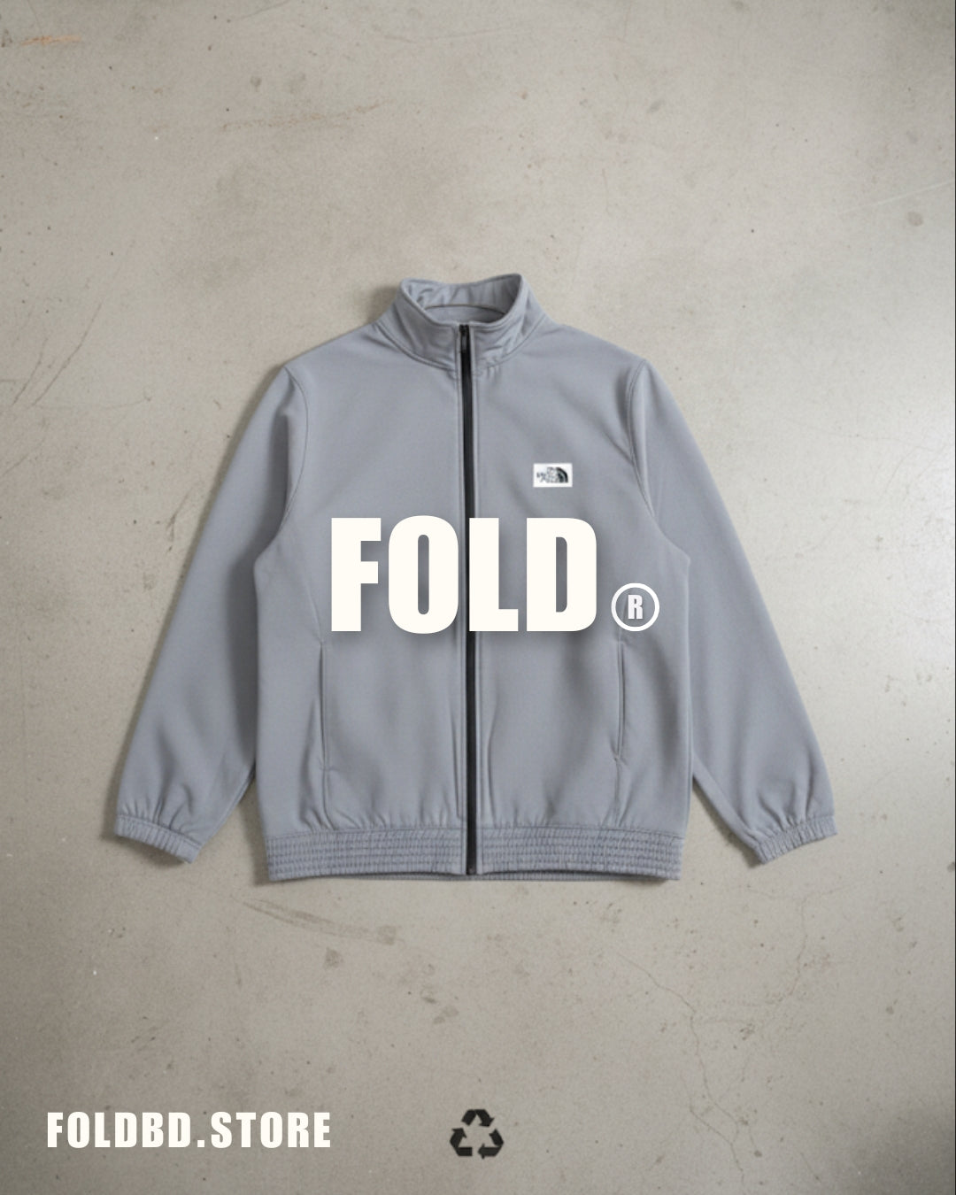 The Northface Winter Series-Silver grey