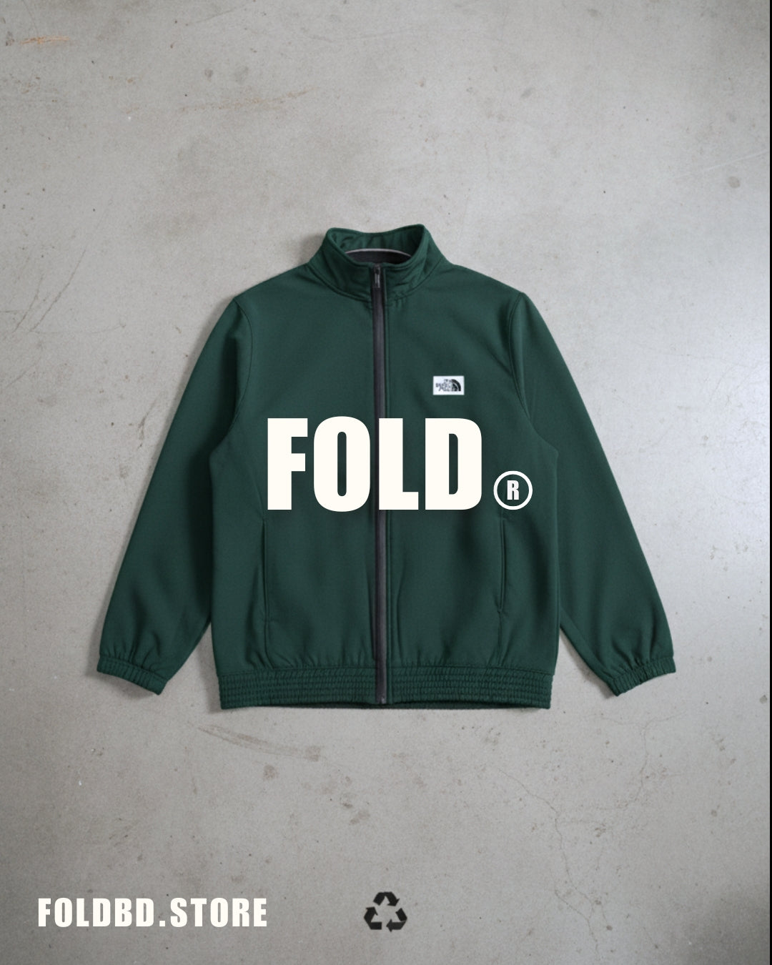 The Northface Winter Series-Bottle Green