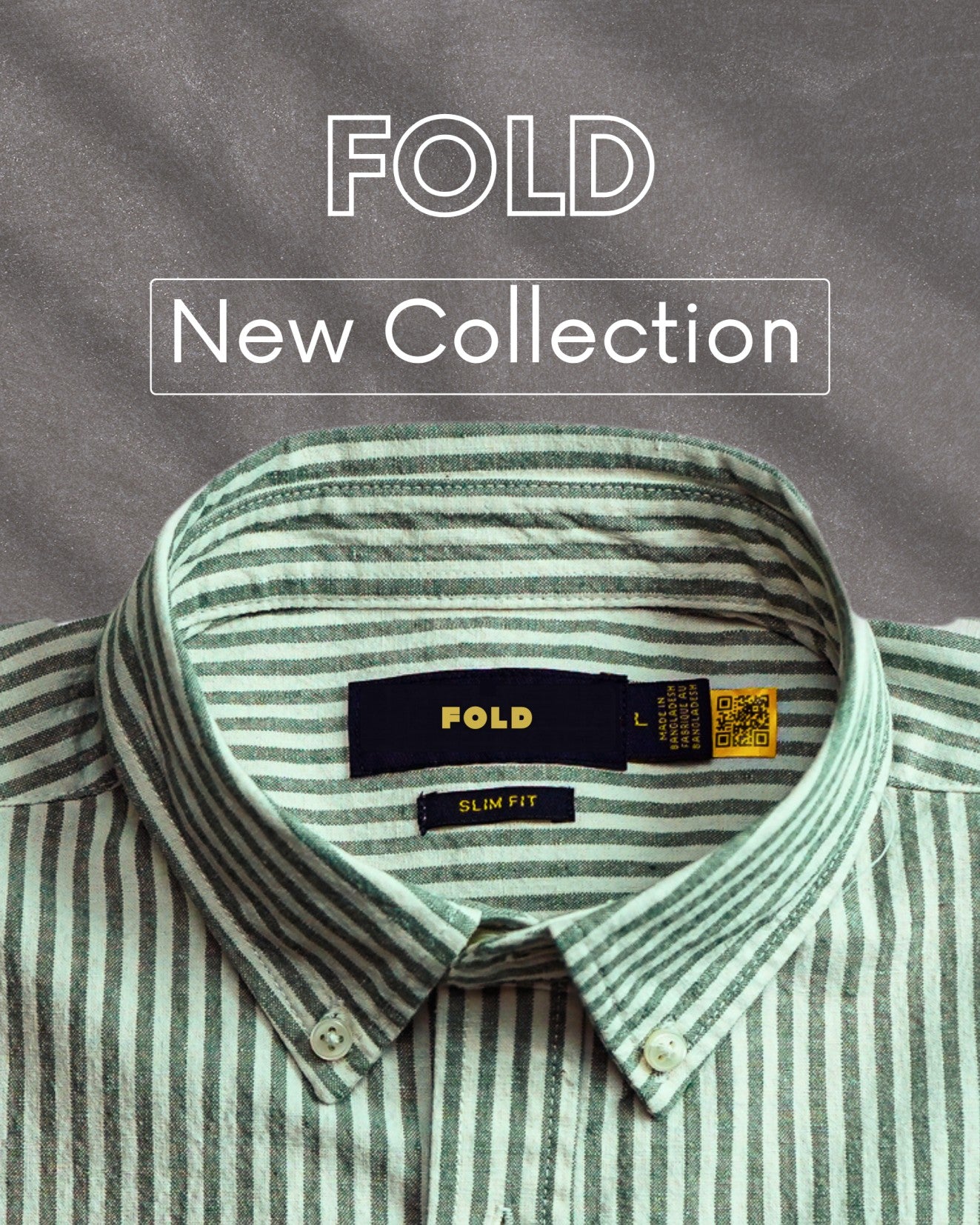 Stripped Green Mens Formal Shirt GSS