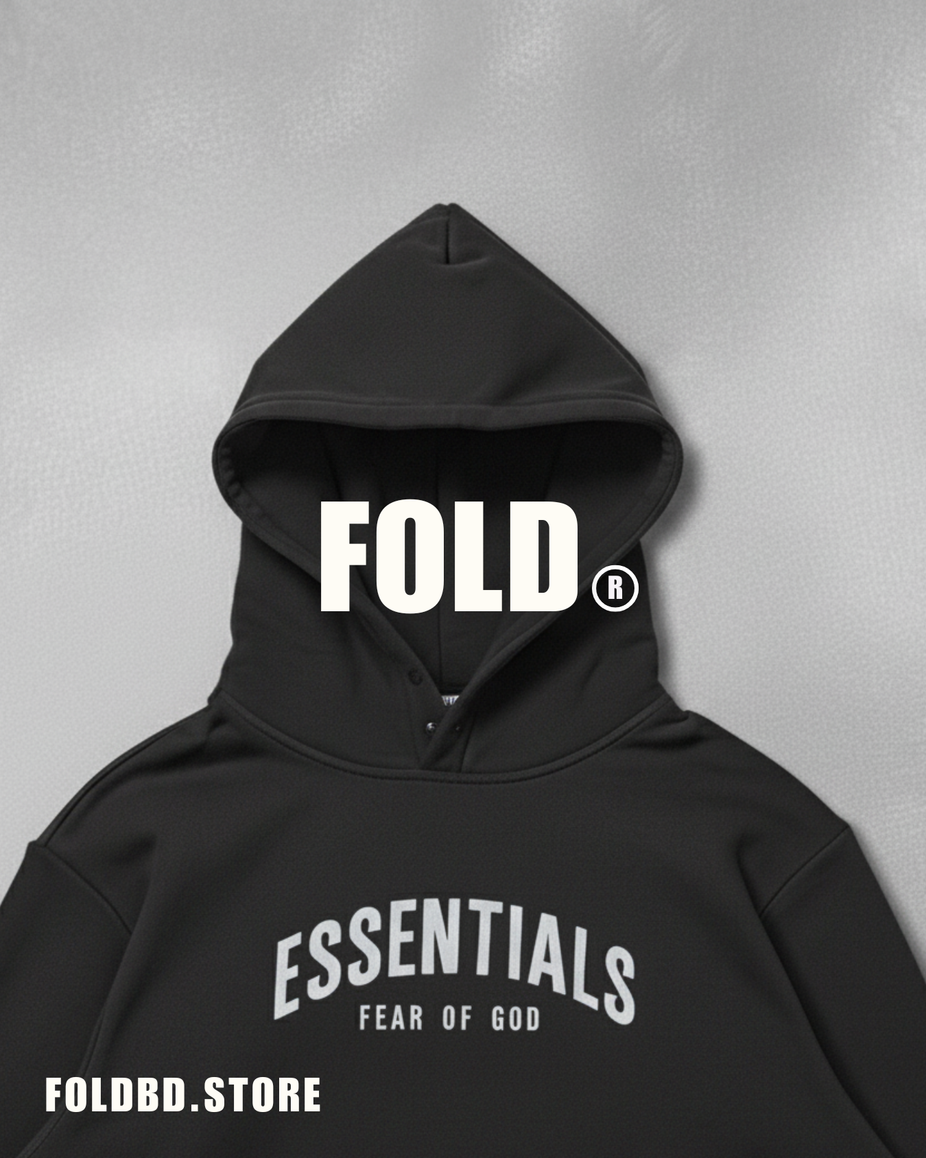 Men’s Premium 380 GSM HOODIES BLACK