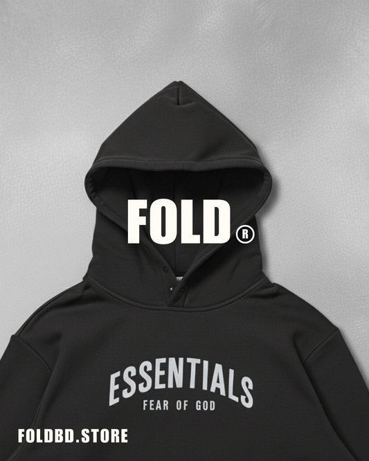 Men’s Premium 380 GSM HOODIES BLACK