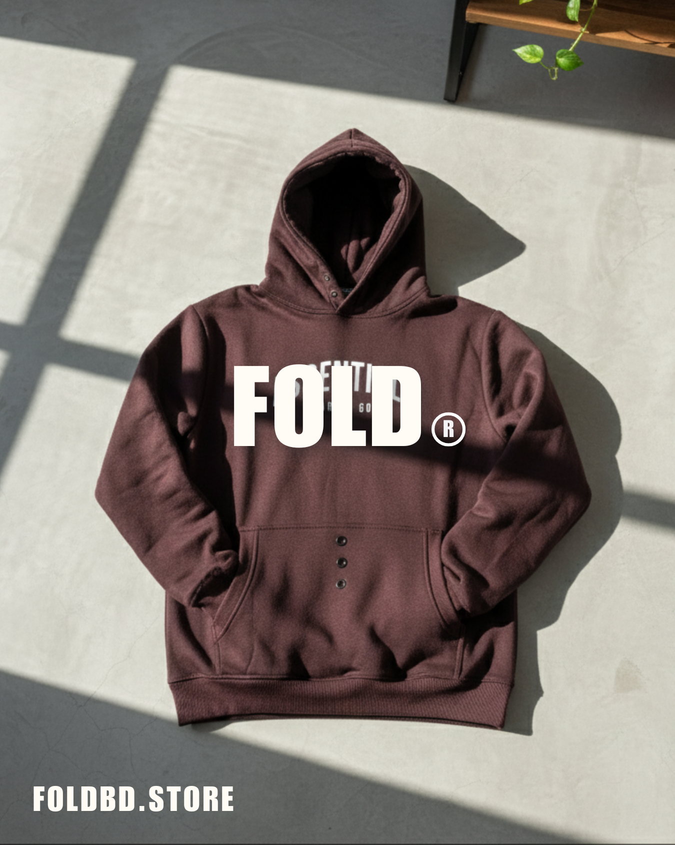 Men’s Premium 380 GSM HOODIES MAROON