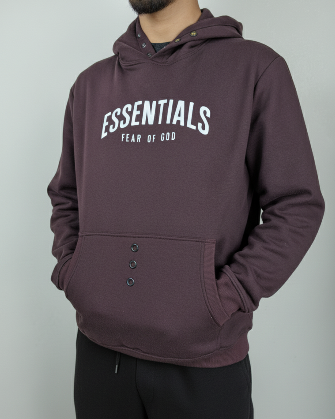 Men’s Premium 380 GSM HOODIES MAROON